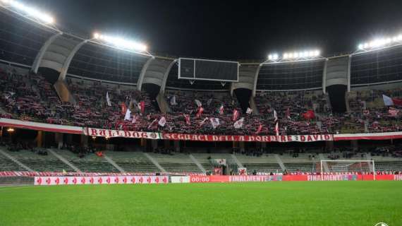 Bari-Sassuolo, il dato spettatori: circa 15mila tifosi presenti