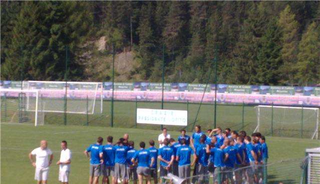 La Lazio ha ripreso gli allenamenti