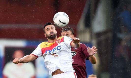 Posticipo - Benevento fermato nel derby. Classifica