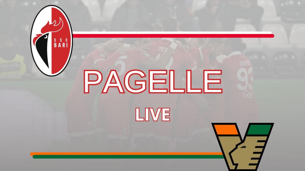 Bari-Venezia: le pagelle LIVE dal San Nicola