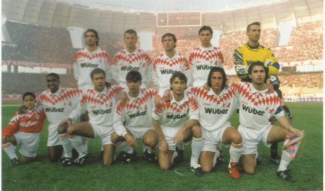 Storie biancorosse - Fontana e Tovalieri protagonisti a Marassi contro la Samp di Mancini