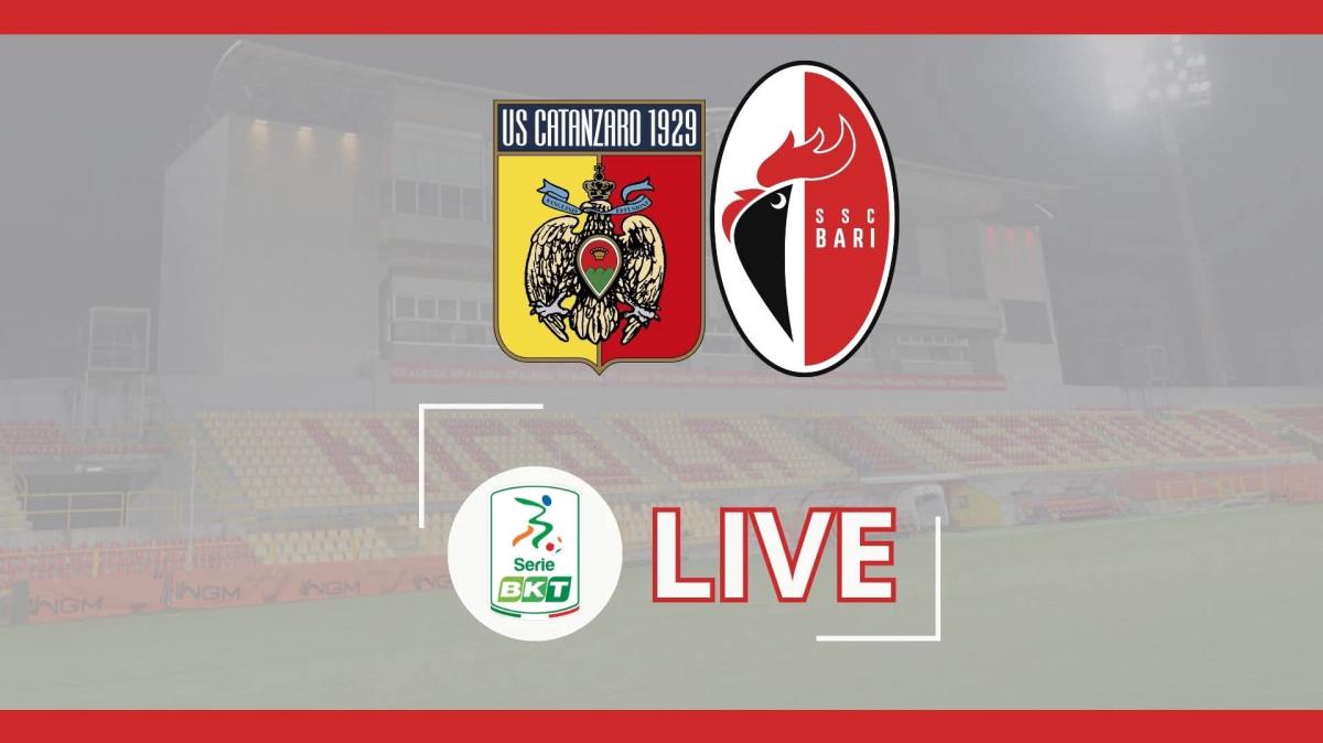LIVE - Catanzaro-Bari, le ufficiali: Esteves e Pagano dal 1', turnover per Aquilani