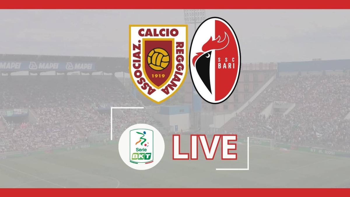 Reggiana-Bari 3-1: crollano i biancorossi dopo il vantaggio di Moncini. Rivivi il LIVE