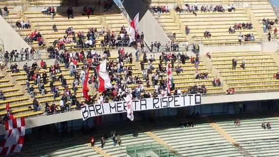 Bari-Pescara, la partita dei tifosi: "BARI MERITA RISPETTO"
