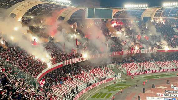 Se il tifo si stacca. Mai così pochi spettatori al “San Nicola” da Bari-Juve Stabia del marzo 2022