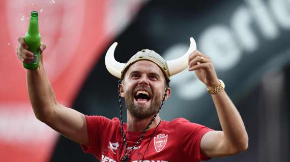 Bari, sorridi: Gytkjaer sta tornando. E che duello con Moncini