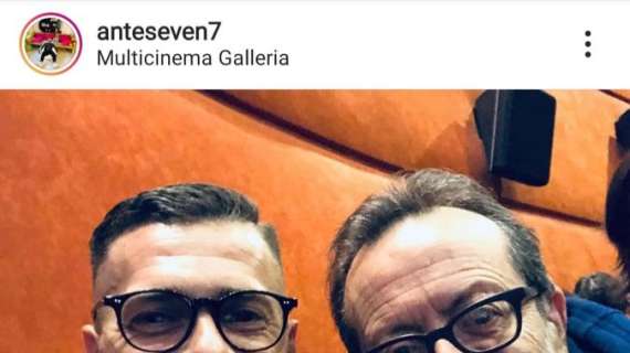 Social - Di Cesare, selfie con Verdone. Tatuaggio per Corsinelli. Perrotta tra Matera e Campodipietra. FOTO