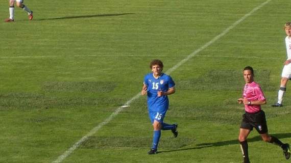Antonio Gammone, qui con la maglia della Nazionale