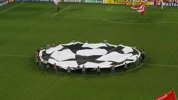 Champions League, i risultati dei sorteggi