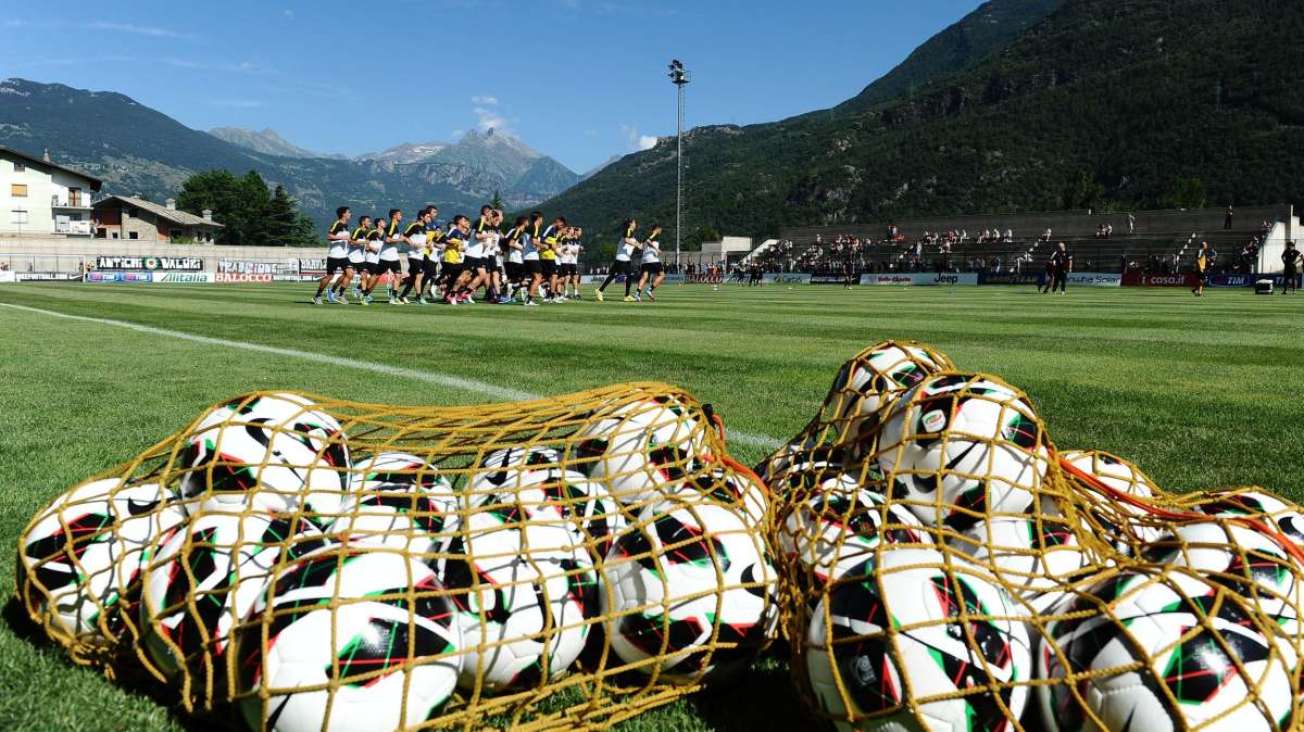 Ritiro di Alfedena, secondo giorno di allenamento