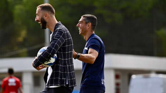 Il Bari e la foto già virale: Longo e Di Cesare, alchimia perfetta