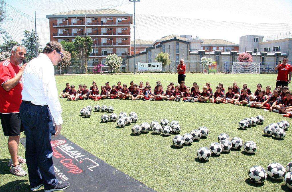 Mister Cotta con Franco Baresi