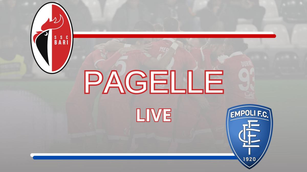 Bari-Empoli: le pagelle LIVE dal San Nicola 