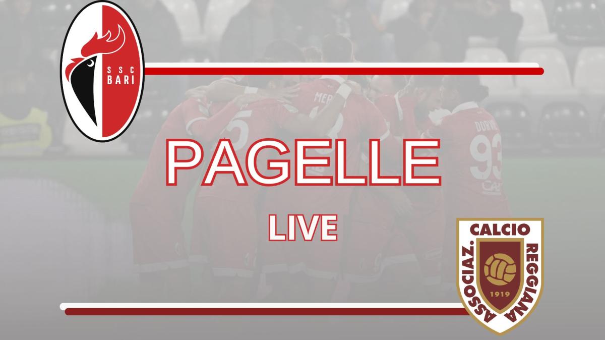 Bari-Reggiana: le pagelle LIVE dello scontro salvezza