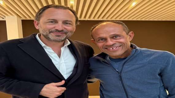 Joao Paulo domani al 'San Nicola'. LDL, foto con l'ex idolo