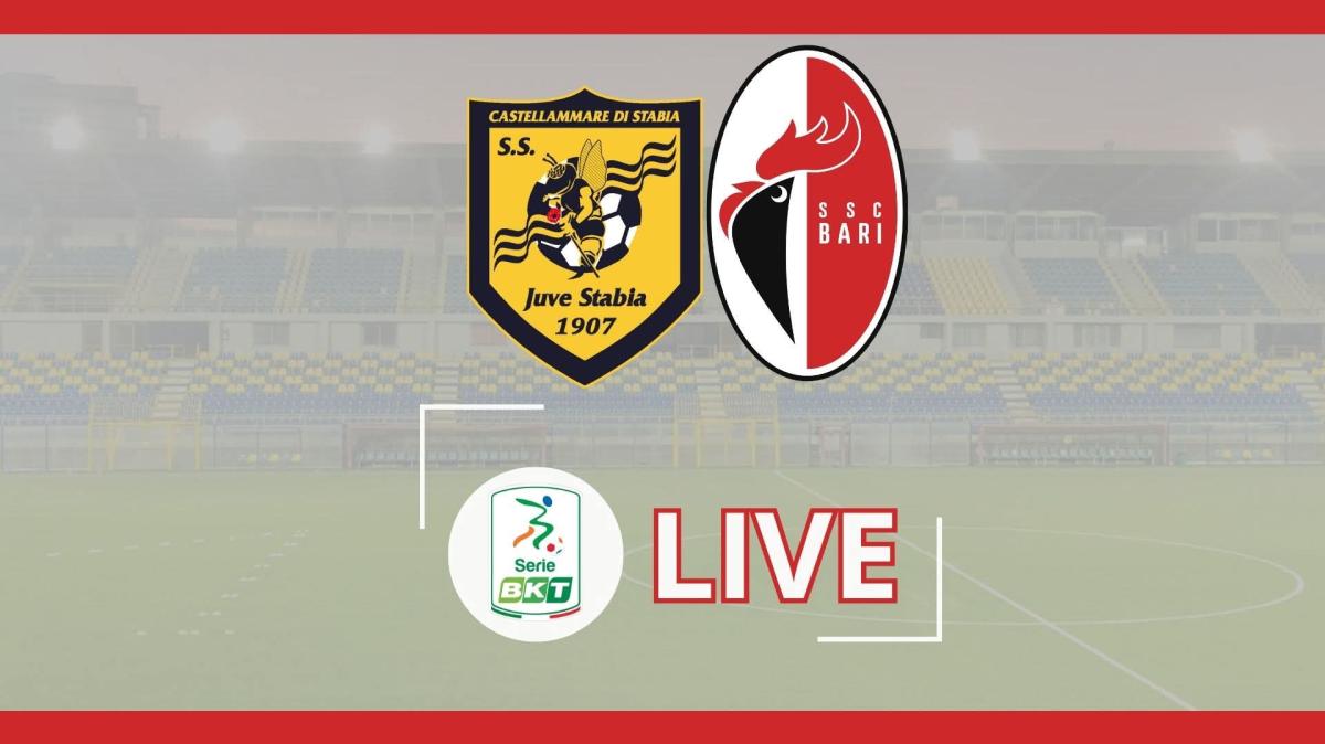 LIVE - Juve Stabia-Bari 0-0: il fuorigioco di Correia salva i biancorossi