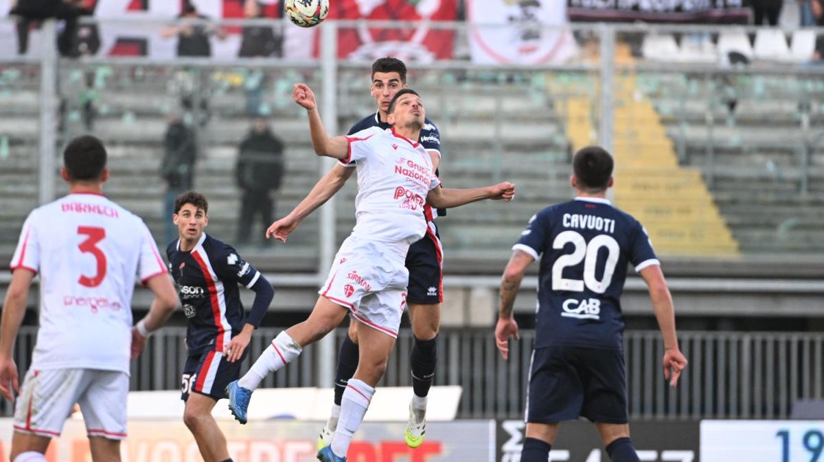 Padova-Bari 1-1, il tabellino della gara dell’Euganeo