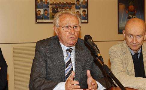 Carlo Regalia, dirigente dell&#039;As Bari dal 1977 al 1982 e dal 1993 al 2003