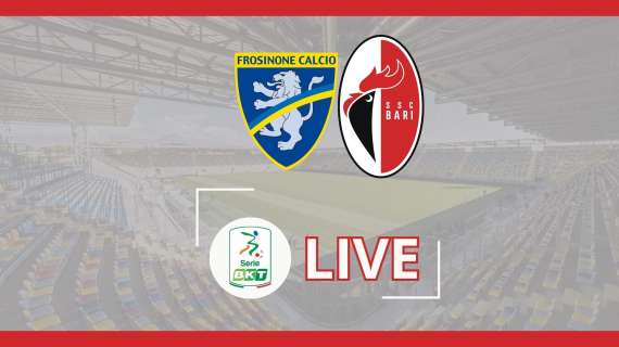 LIVE - Frosinone-Bari 0-2, raddoppio di Dorval. Dentro Favilli e Tripaldelli