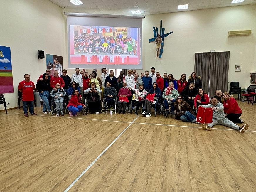 Mattinata speciale per quattro biancorossi. Sorrisi e riflessioni