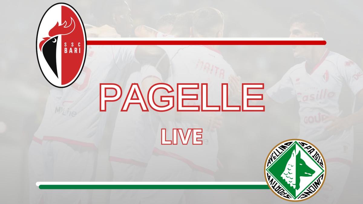 Bari-Avellino: le pagelle LIVE del match del San Nicola