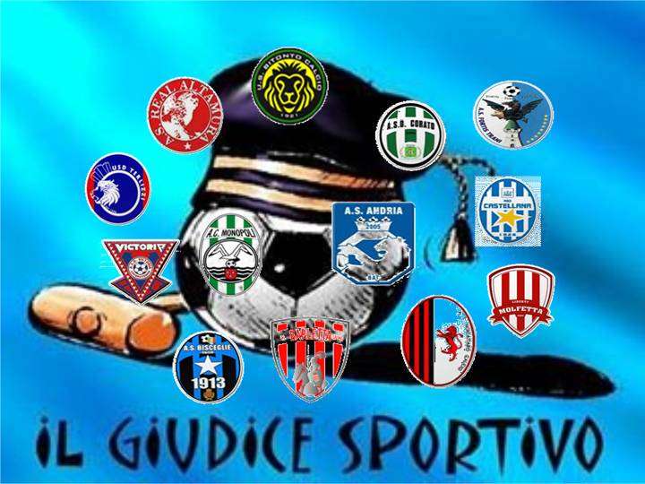 Le decisioni del Giudice Sportivo