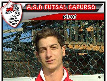 Il pivot del Fusal Capurso Michele Carbonara