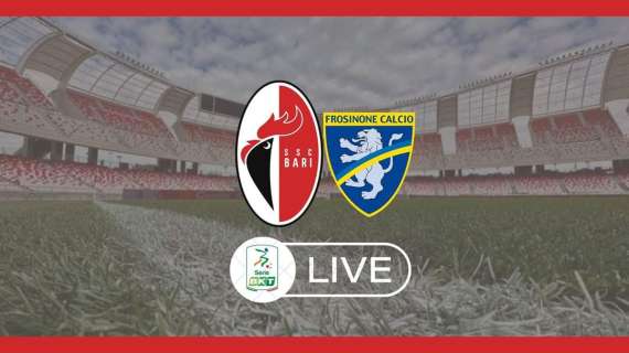 Bari-Frosinone 0-0 - Finisce pari il match del S. Nicola, RIVIVI IL LIVE