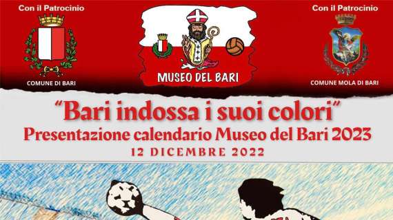 VIDEO - Museo del Bari, presentazione calendario 2023. Presente Protti 