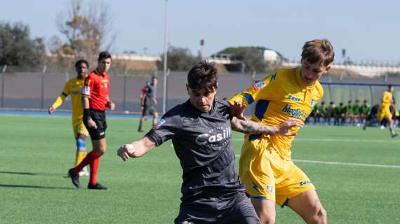 Primavera senza sussilti: col Frosinone finisce in parità. Il tabellino del match 