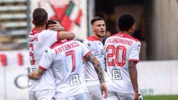 Girone C - Ok Bari, Ternana e Catania. Vetta sempre a -8. Risultati e classifica