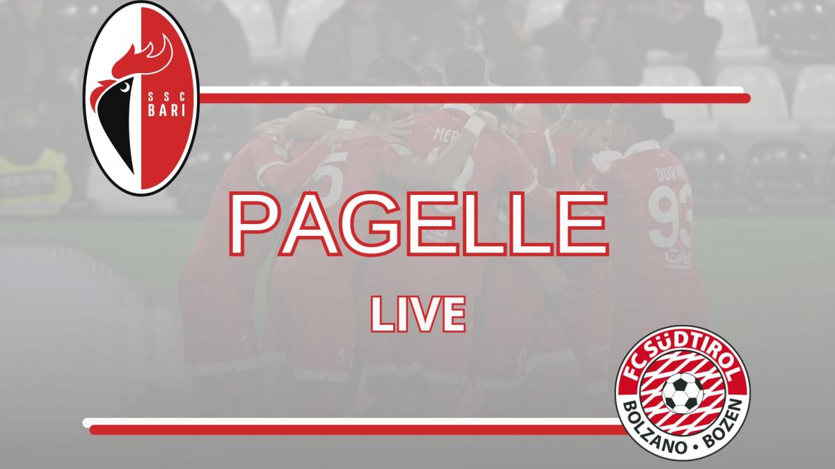 Bari-Südtirol: le pagelle LIVE del playout d'andata