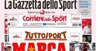 Le prime pagine dei Giornali