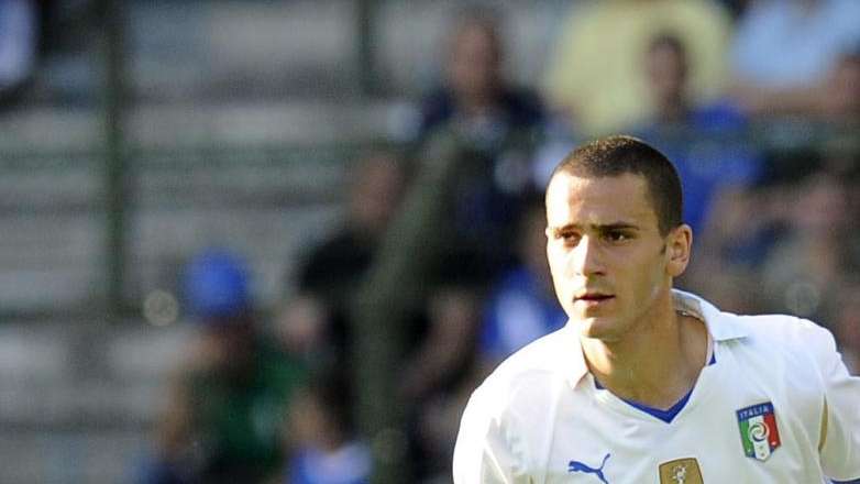 Leonardo Bonucci con la maglia della Nazionale