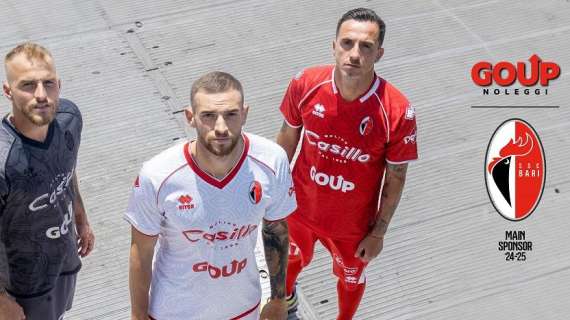 Bari, nuovo Main Sponsor: è Go Up. LDL: "Noi brand appetibile" 