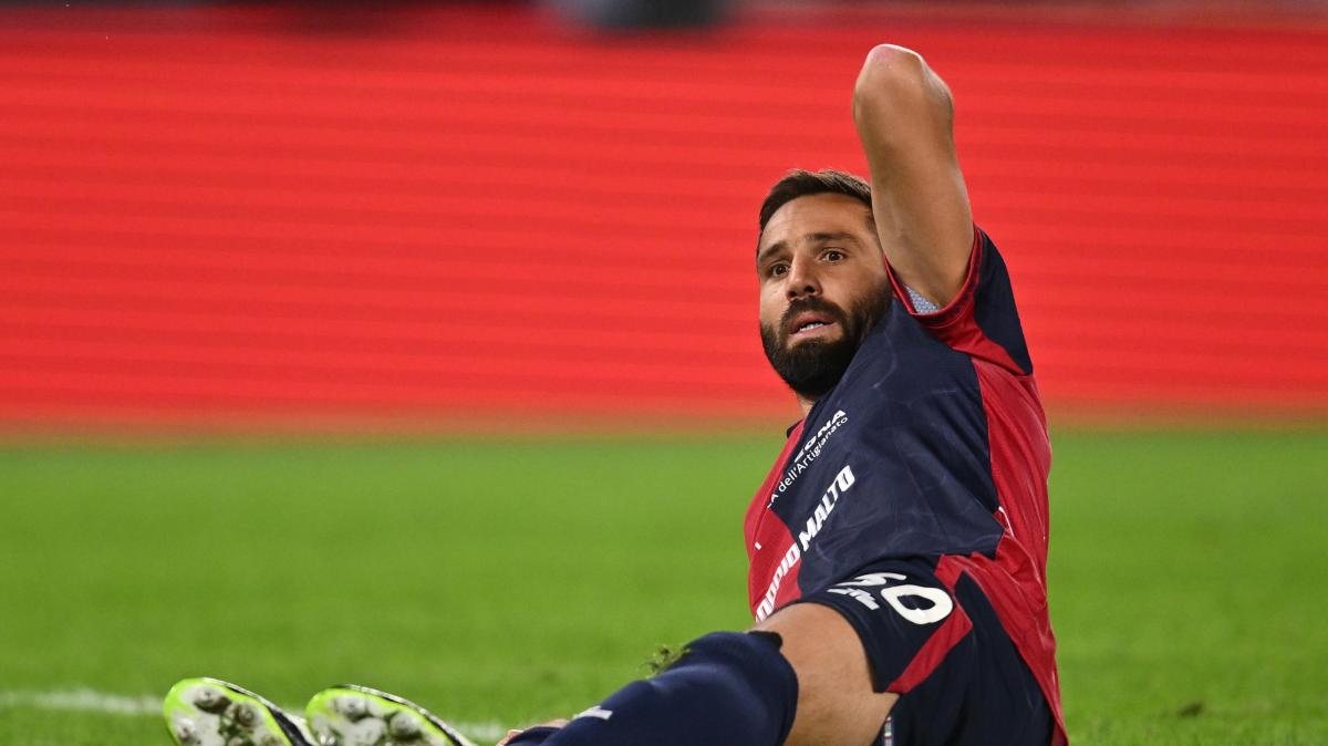 Pavoletti saluta il Cagliari. Tre stagioni fa il gol al San Nicola