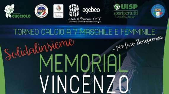 Calcio e solidarietà - Memorial Farina, in campo per il Villaggio dell'accoglienza di Bari 