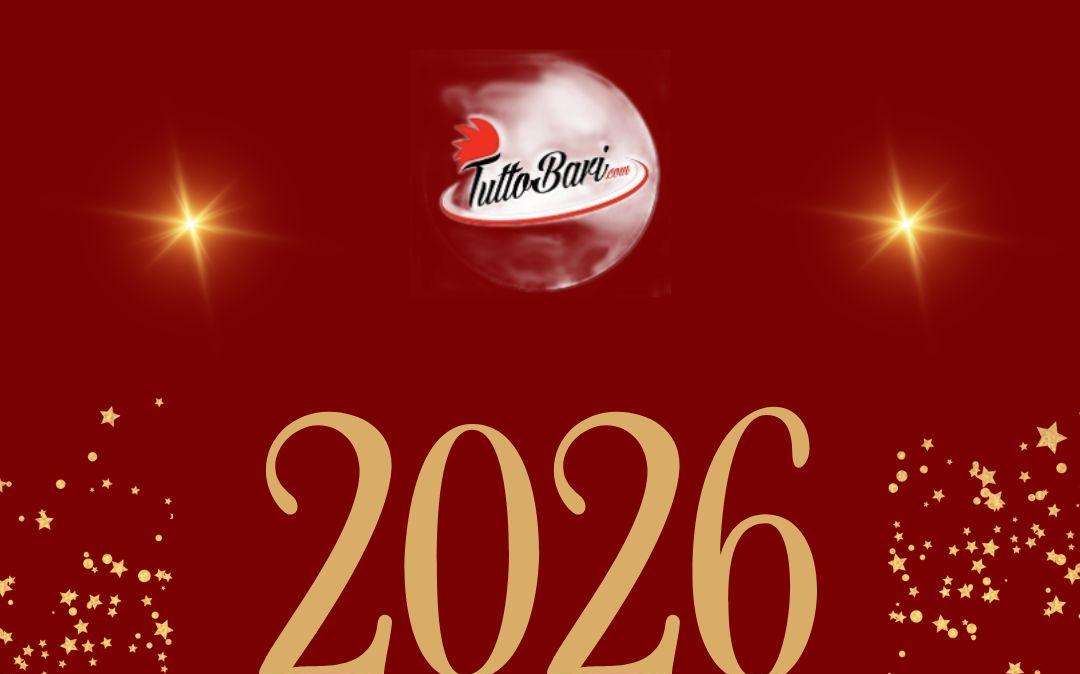Buon 2026 da TuttoBari.com! Auguri e... grazie