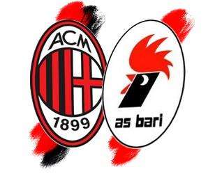 Milan-Bari, le foto del match