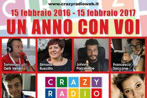 BUON COMPLEANNO CRAZY RADIO!