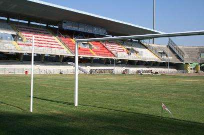 La tribuna del "Vigorito"
