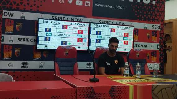 Andreoletti dopo Casertana-Benevento: “Sono onesto, il pari è giusto. Abbiamo avuto un tempo per uno"