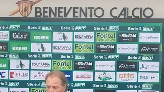 Agostinelli dopo Benevento-Parma: "La squadra c'è. Bisogna vincere col Cittadella. Non abbiamo scelte"