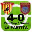 COPPA ITALIA TIM: Benevento-Pontedera 4-0 (3' Montiel  10' Evacuo19' Campagnacci 47'st  Evacuo  rig.) 