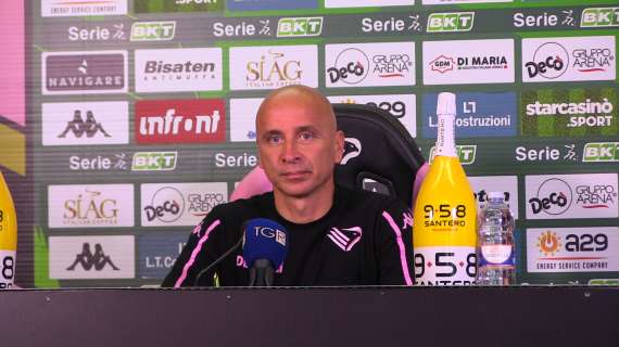 Corini su Benevento-Palermo: "Pronti per andare a giocare una grande partita"