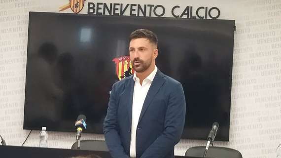 Il Benevento presenta il tecnico Andreoletti: "Lavoreremo molto sull'equilibrio e la riaggressione"