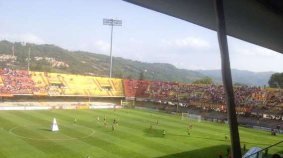 4^ giornata di serie C: Benevento-Foggia 2-0 (10' Alfageme 19' Melara) 