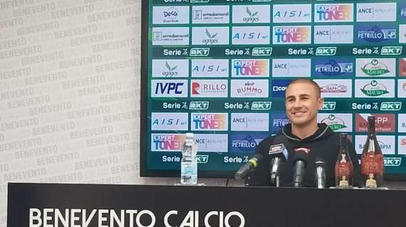Modena - Benevento, parla il tecnico Cannavaro: "Dobbiamo essere più cattivi negli ultimi 20 metri"