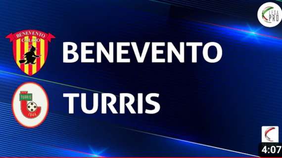 [VIDEO] BENEVENTO-TURRIS 3-2: I GIALLOROSSI TORNANO ALLA VITTORIA