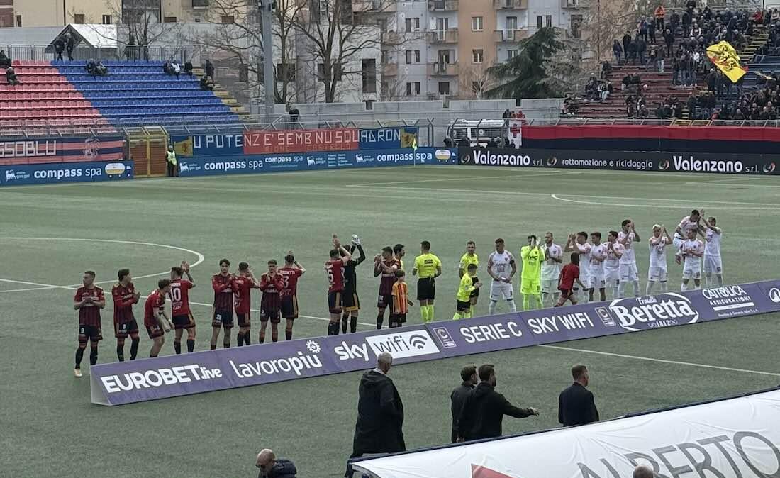 POTENZA-BENEVENTO 0-1: I giallorossi vincono anche a Potenza 